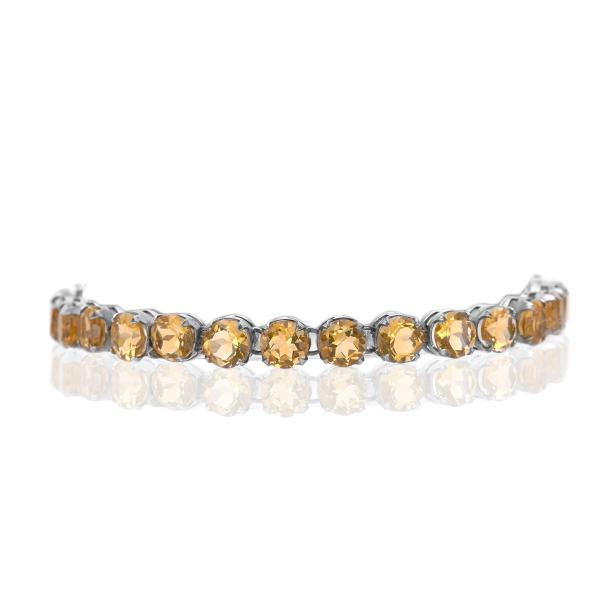 Bracelet citrine argent Clarity